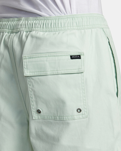 7 Escape Elastic Waist Walkshorts 17” Blue M2073REE RVCA
