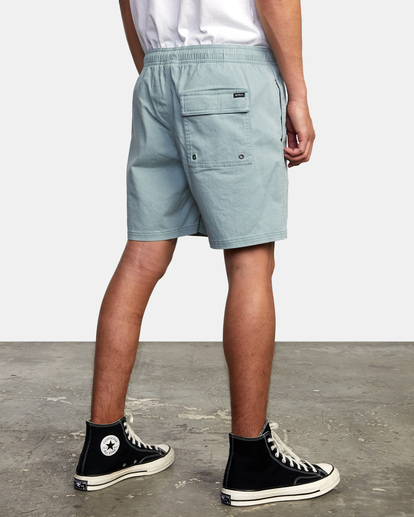 5 Escape Elastic Walkshorts 17” Blue M2073REE RVCA