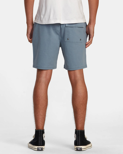 1 Escape Elastic Waist Walkshorts 17” Blue M2073REE RVCA