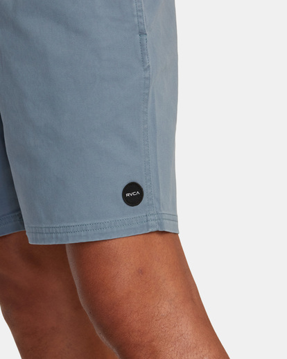 5 Escape Elastic Waist Walkshorts 17” Blue M2073REE RVCA