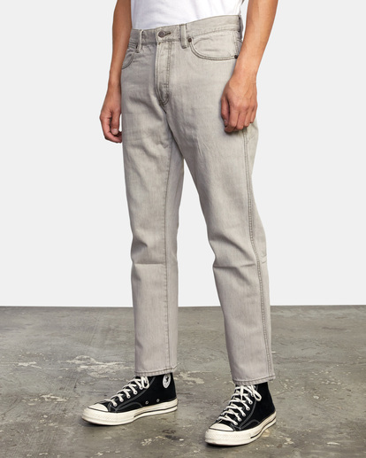4 New Dawn Straight Fit Denim Jeans Grey M3053RND RVCA