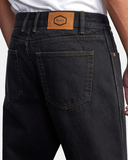 3 New Dawn Straight Fit Denim Jeans Black M3053RND RVCA