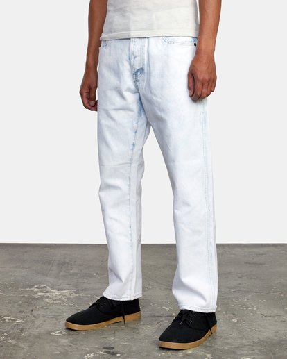 3 New Dawn Straight Fit Denim Jeans White M3053RND RVCA