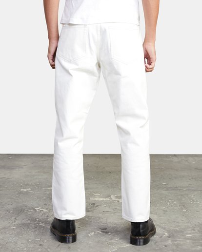 2 New Dawn Straight Fit Denim Jeans White M3053RND RVCA