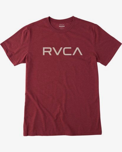 0 Big RVCA Tee Red M420VRBI RVCA
