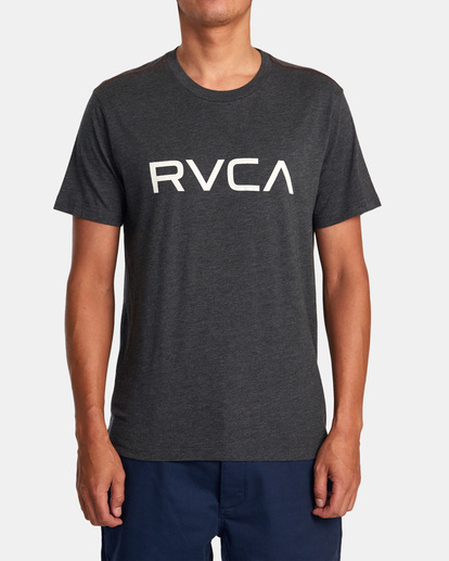 2 Big RVCA Tee Black M420VRBI RVCA
