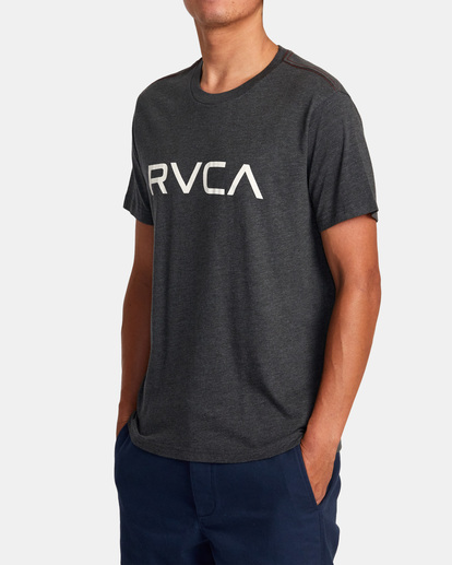 6 Big RVCA Tee Black M420VRBI RVCA