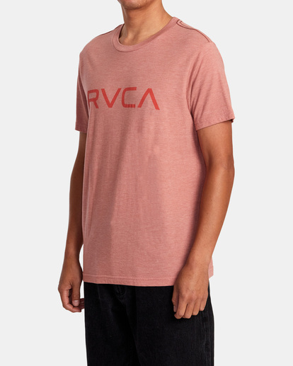 3 Big RVCA Tee Brown M420VRBI RVCA