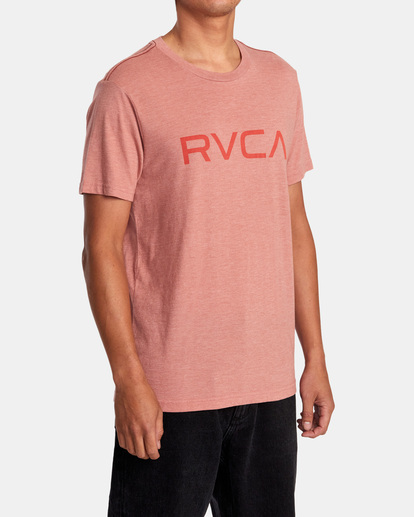 4 Big RVCA Tee Brown M420VRBI RVCA