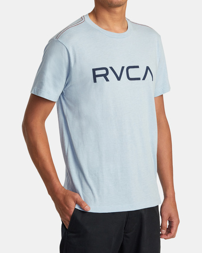 4 Big RVCA Tee Blue M420VRBI RVCA