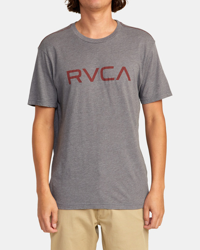 2 Big RVCA Tee Black M420VRBI RVCA