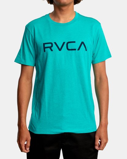 2 Big RVCA Tee Blue M420VRBI RVCA