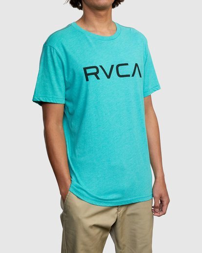 4 Big RVCA Tee Blue M420VRBI RVCA