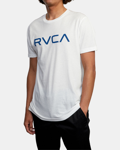3 Big RVCA Tee White M420VRBI RVCA