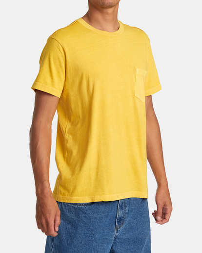 4 PTC II Pigment Tee Black M437VRPT RVCA
