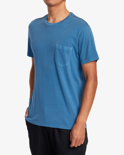 3 PTC II Pigment Tee Blue M437VRPT RVCA