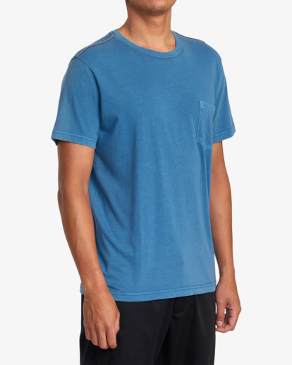4 PTC II Pigment Tee Blue M437VRPT RVCA