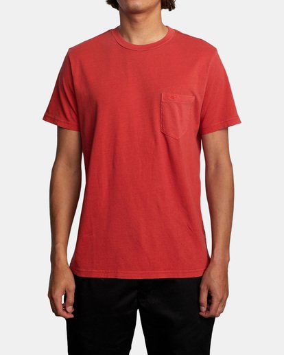 1 PTC II Pigment Tee Brown M437VRPT RVCA