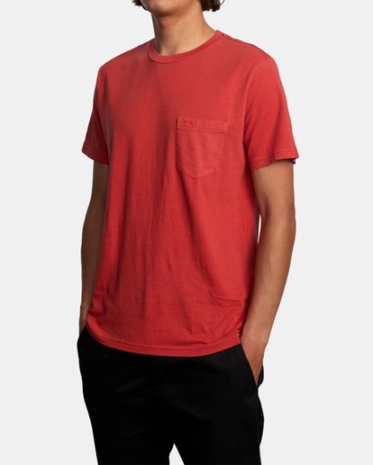 3 PTC II Pigment Tee Brown M437VRPT RVCA