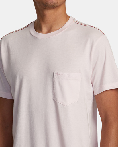 6 PTC II Pigment Tee Pink M437VRPT RVCA