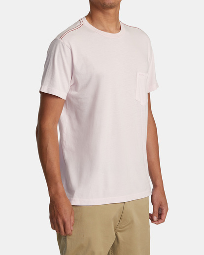 5 PTC II Pigment Tee Pink M437VRPT RVCA