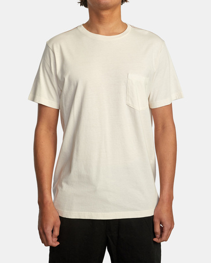 1 PTC II Pigment Tee White M437VRPT RVCA