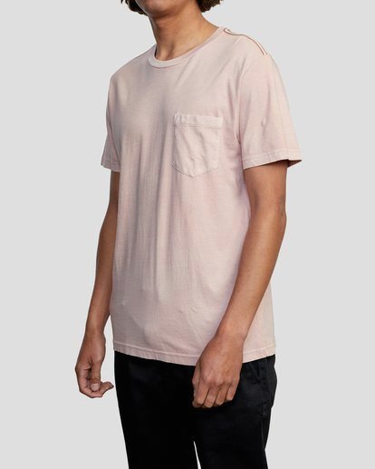 3 PTC II Pigment Tee Grey M437VRPT RVCA