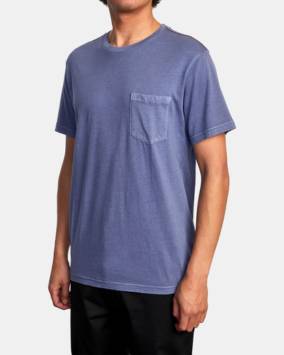 3 PTC II Pigment Tee Blue M437VRPT RVCA