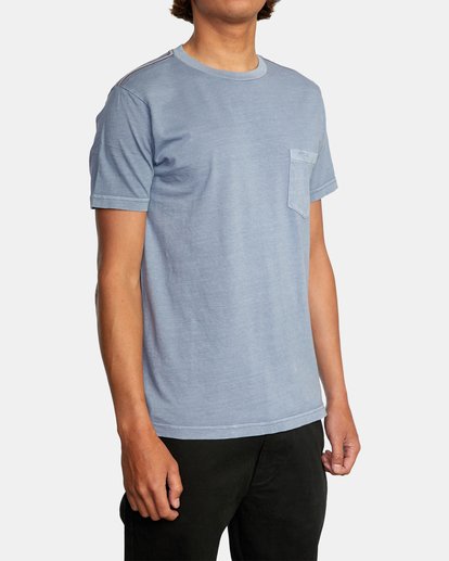 4 PTC II Pigment Tee Grey M437VRPT RVCA