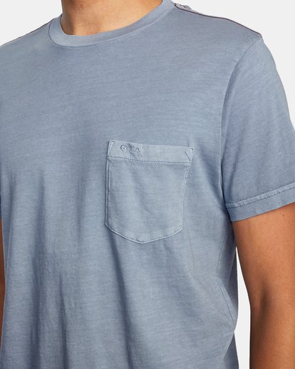 5 PTC II Pigment Tee Grey M437VRPT RVCA