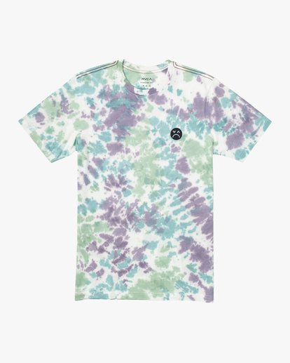 RVCA Mens Happy Sad Tie Dye T-Shirt