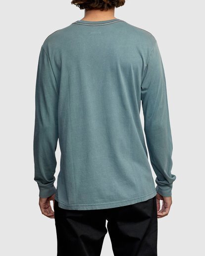 2 PTC Pigment Long Sleeve Tee Purple M467TRPT RVCA