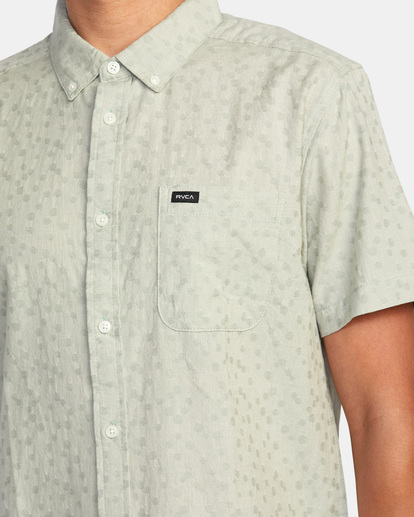 3 That'll Do Dobby Short Sleeve Shirt Blue M503VRDD RVCA