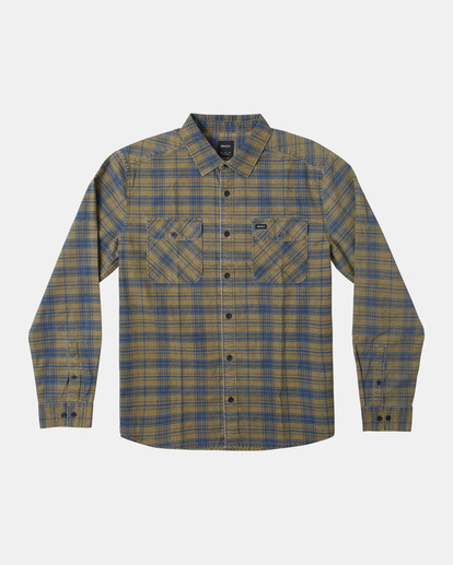 0 Panhandle Flannel Shirt White M5531RPH RVCA