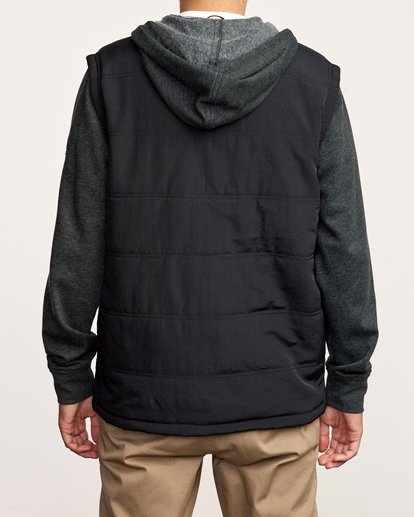 rvca men's logan puffer jacket