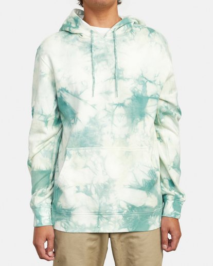 RVCA Cobra Tour Hoodie - Brown Tie Dye