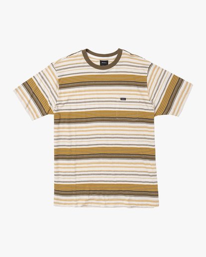 Deadbeat Stripe Knit T-Shirt | RVCA