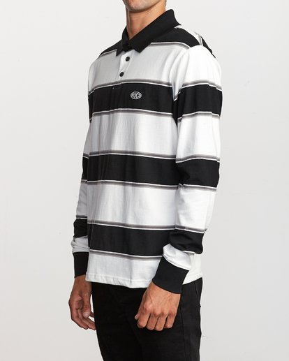 rvca long sleeve polo