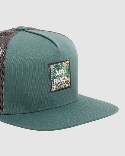 rvca va atw trucker hat