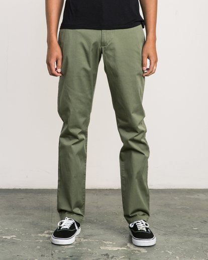 Weekend Stretch straight fit Pant | RVCA