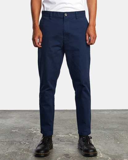 1 HITCHER PANT Blue ME303HIT RVCA