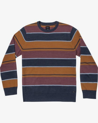 ALEX STRIPE CREW sweater | RVCA