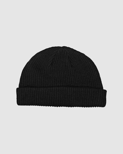 rvca black beanie