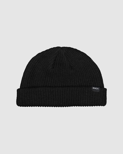 rvca black beanie