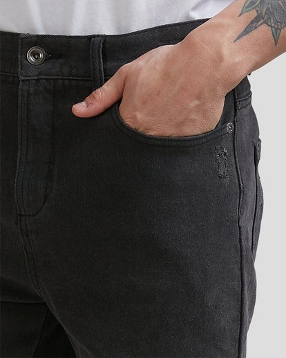 Rvca Rockers Walkshort - Black Fade 