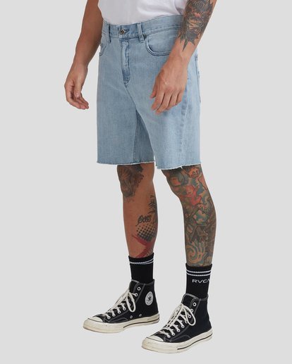 RVCA ROCKERS WALKSHORT - VINTAGE BLUE 