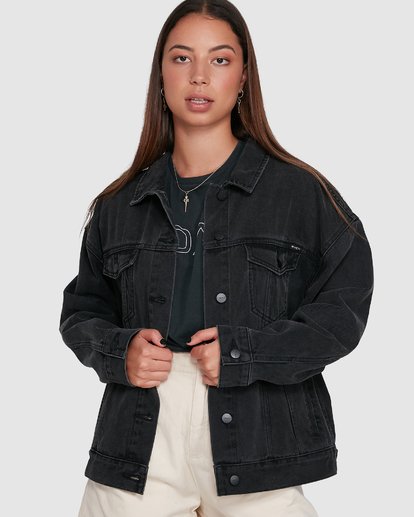 SLOUCH DENIM JACKET | RVCA