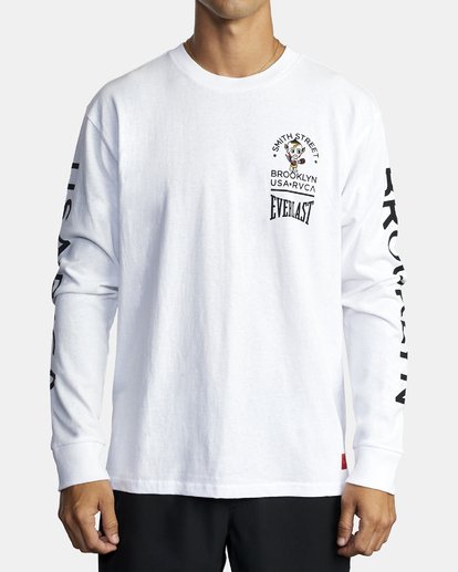 EVERLAST X SMITH STREET BIG DEVIL LONG SLEEVE TEE | RVCA