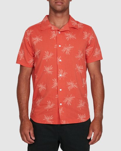 Beat Print Short Sleeve Shirt R305190 