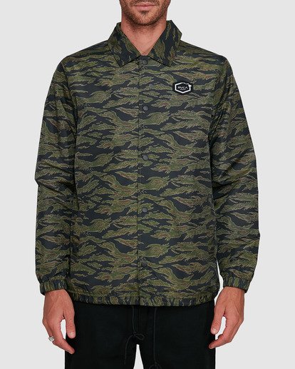 carhartt camo coach jacket